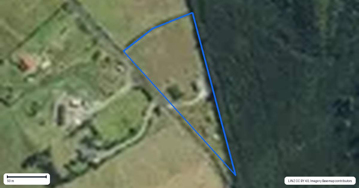 Property context map for 41 Koutu Terrace, Opononi