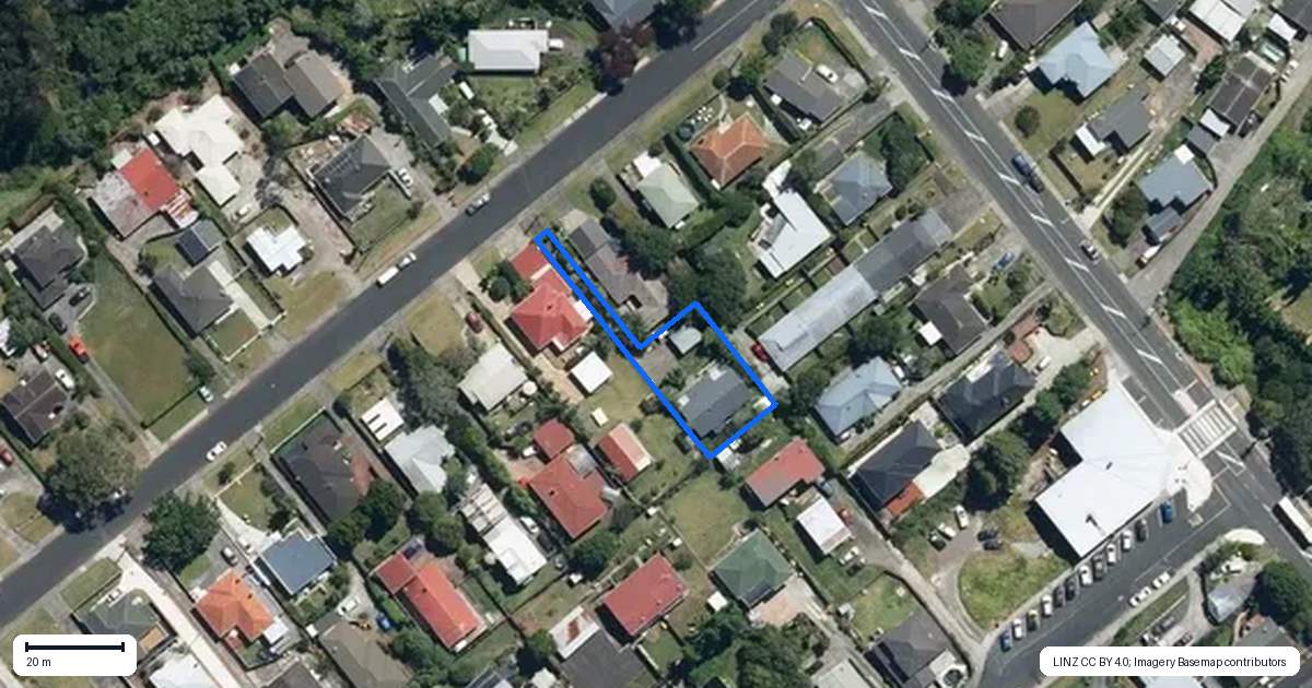 Property context map for 55 Eastglen Road, Glen Eden, Auckland