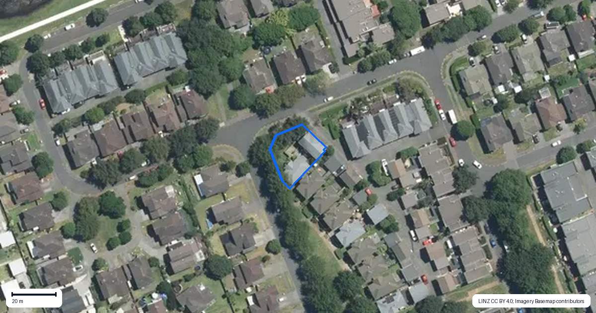 Property context map for 75 Bruce Pulman Drive, Takanini, Auckland