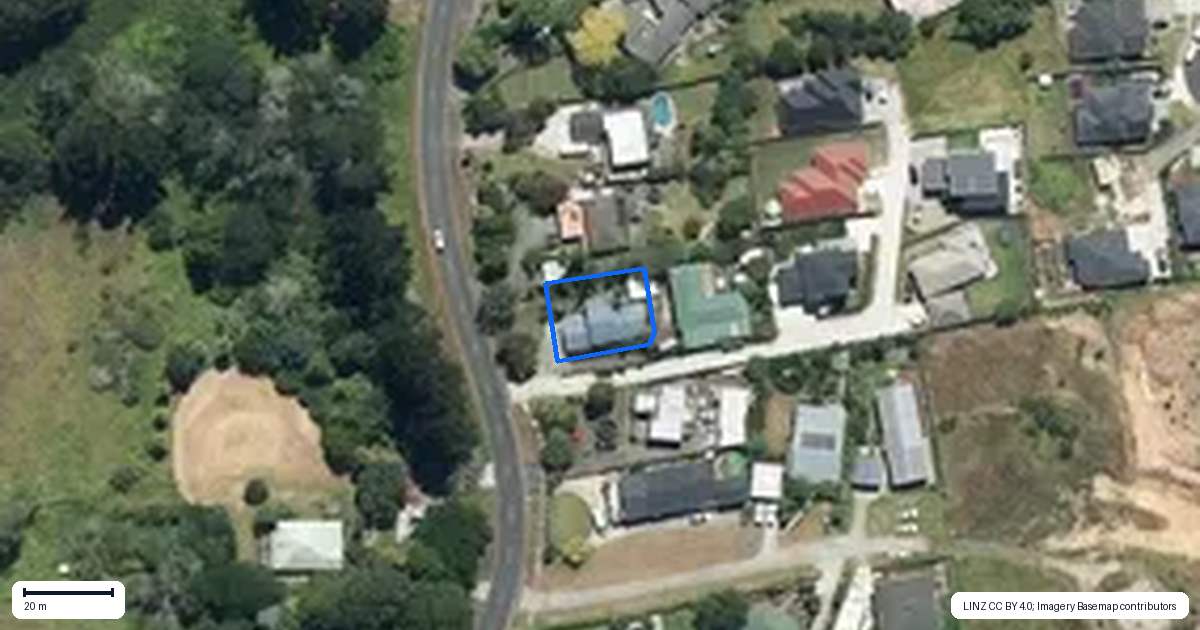 Property context map for 38A O'Neills Road, Swanson, Auckland