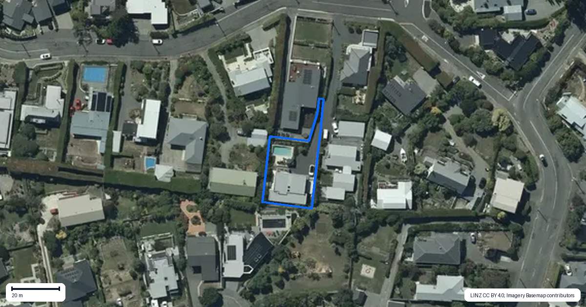 Property context map for 42B Marama Crescent, Mount Pleasant, Christchurch