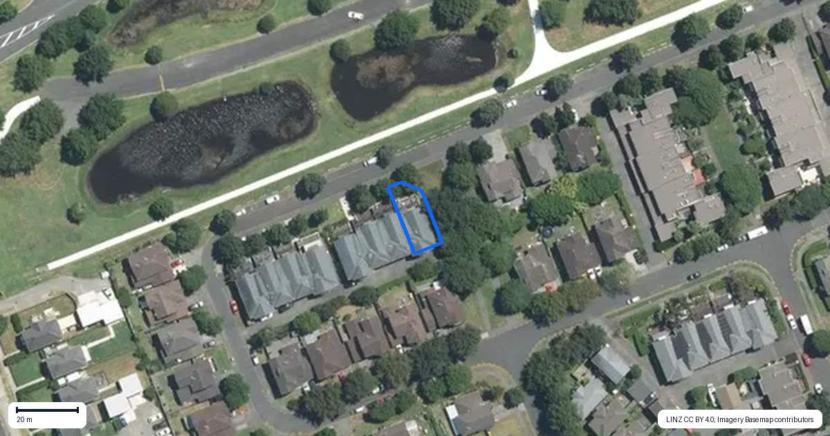 Property context map for 57 The Track, Takanini, Auckland