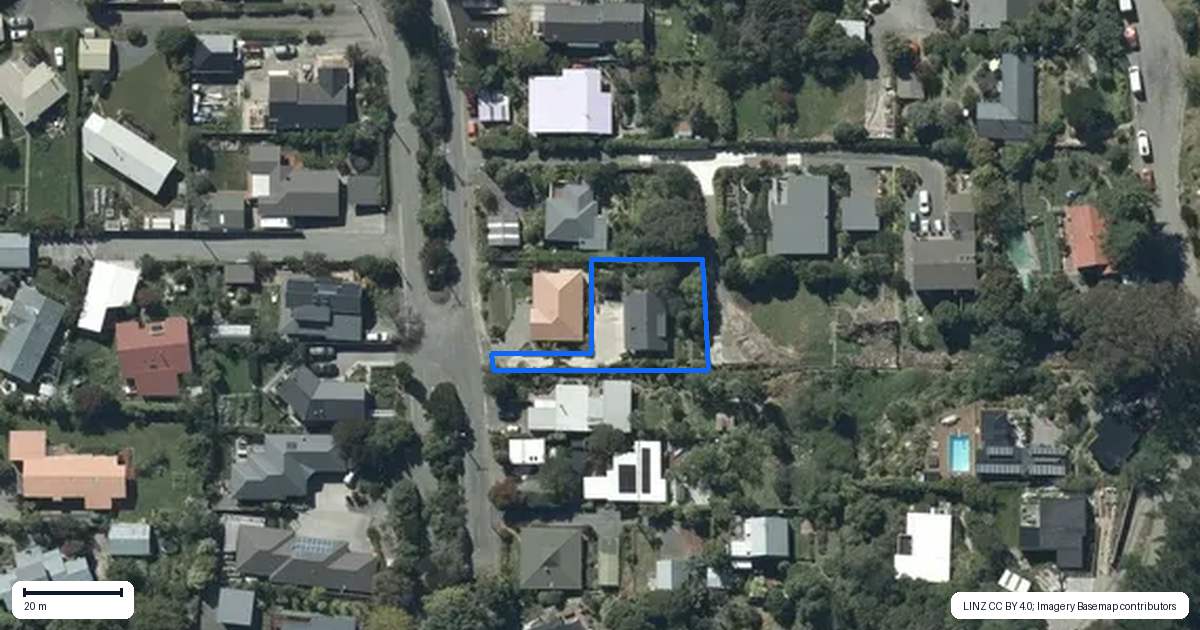 Property context map for 53 Vernon Terrace, Hillsborough, Christchurch