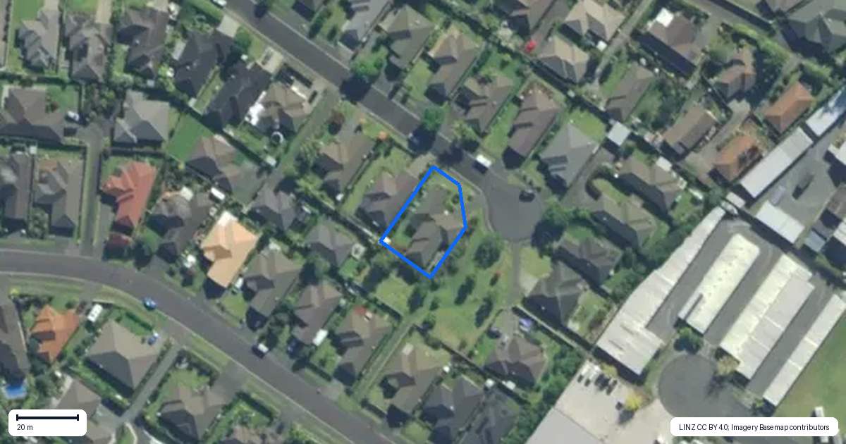 Property context map for 34 Charlotte Kemp Drive, Kerikeri