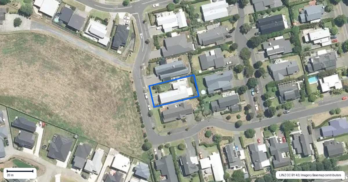 Property context map for 10 Ridge View Crescent, Pukekohe