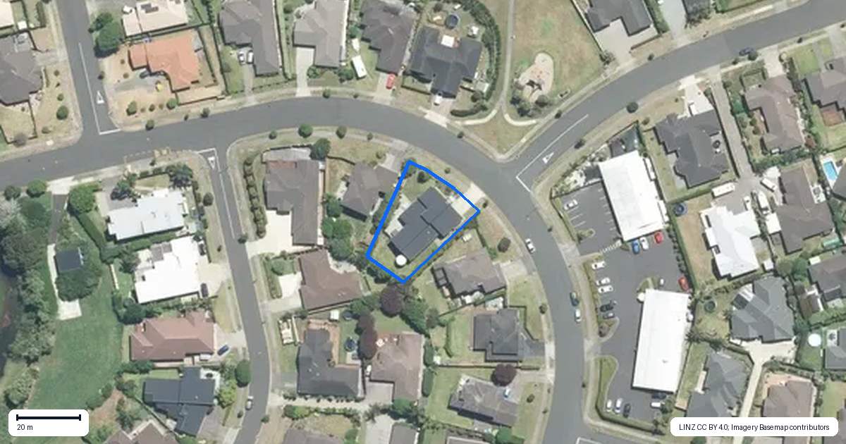 Property context map for 28 Twomey Drive, Pukekohe