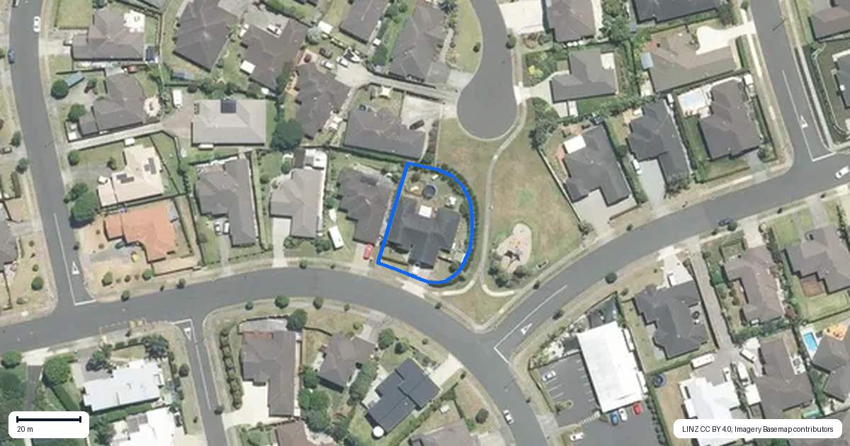 Property context map for 37 Twomey Drive, Pukekohe