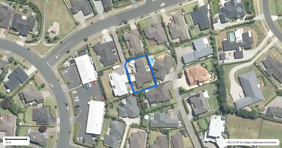 Property context map for 10 Top Road, Pukekohe