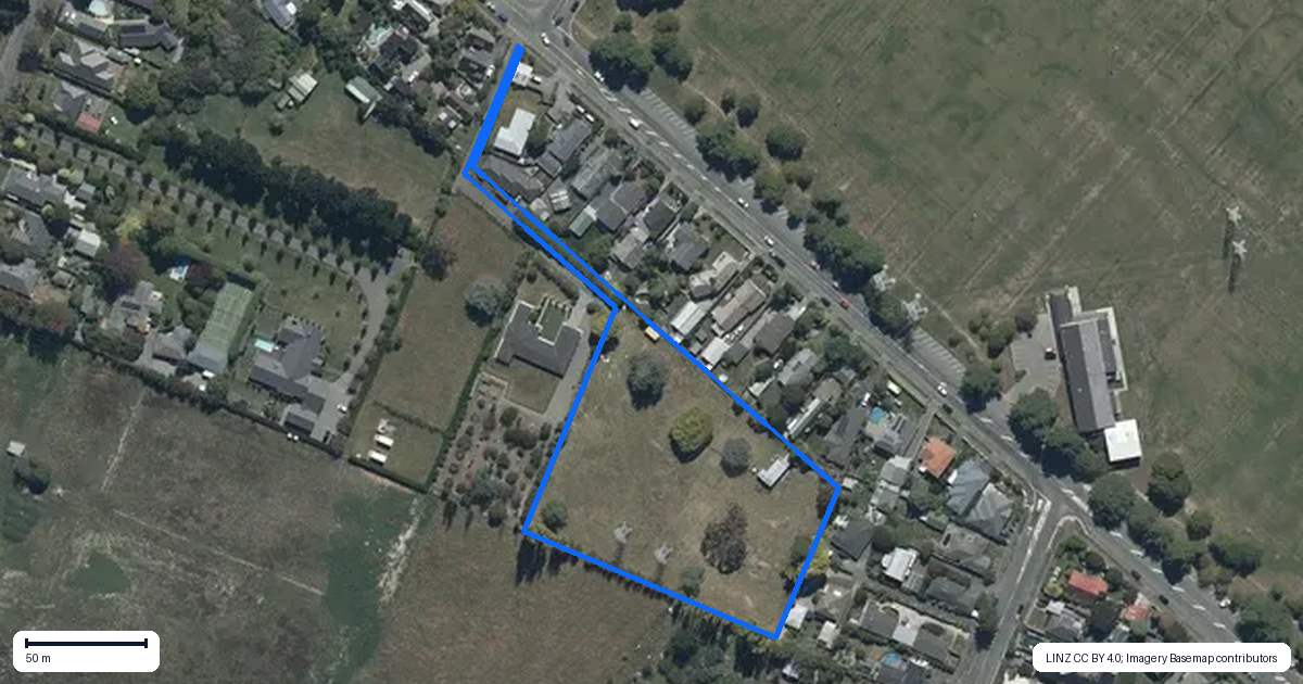 Property context map for 435D Avonhead Road, Avonhead, Christchurch