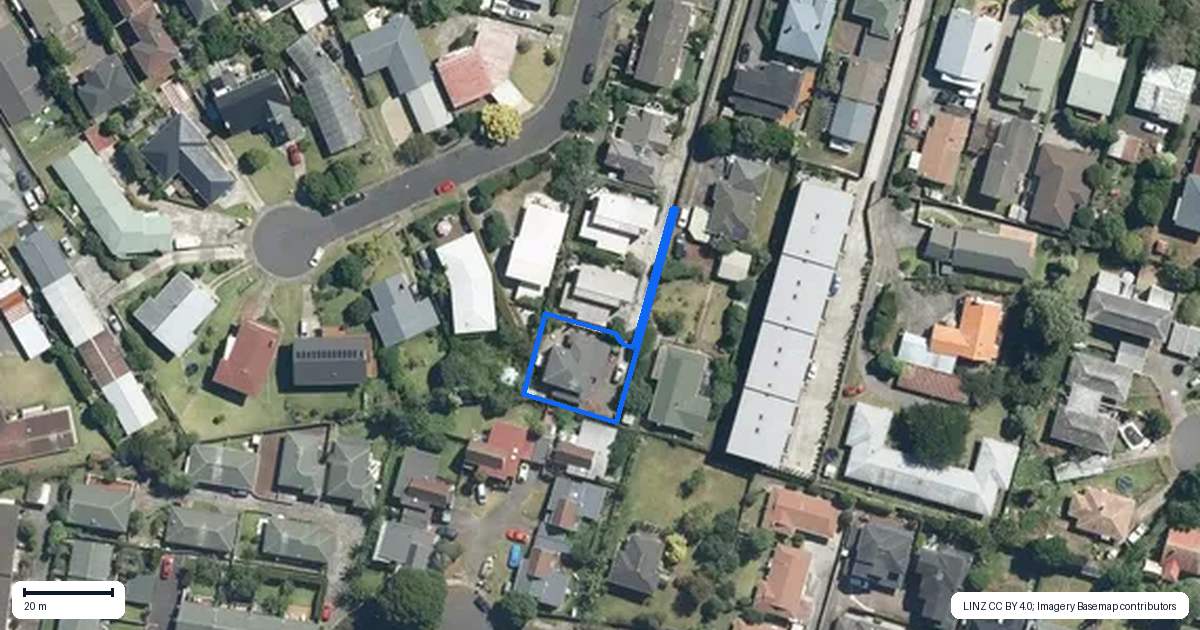 Property context map for 9D Clarke Road, Onehunga, Auckland