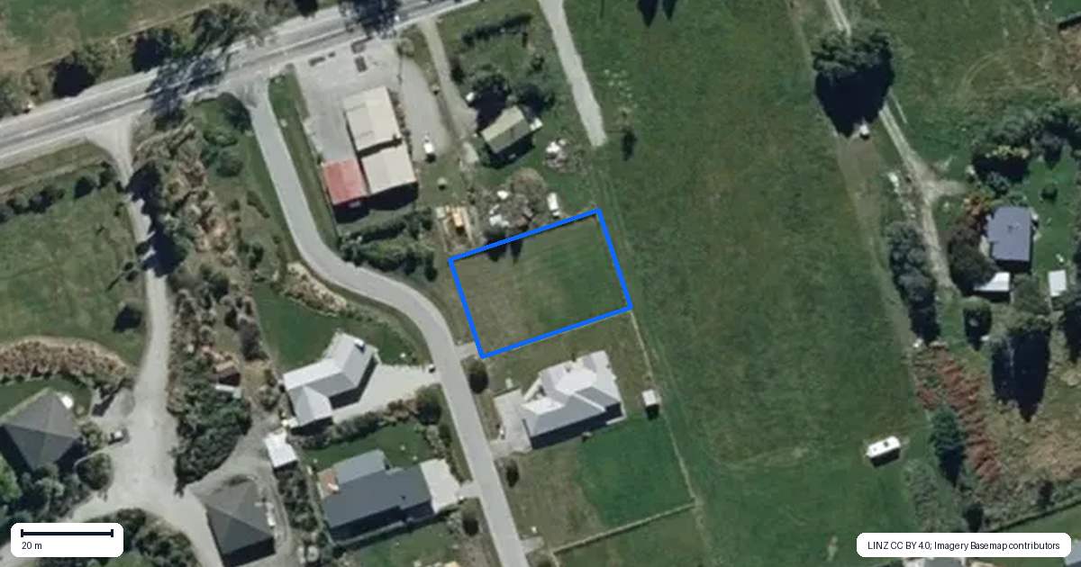 Property context map for 5 Pigeon Place, Glenorchy