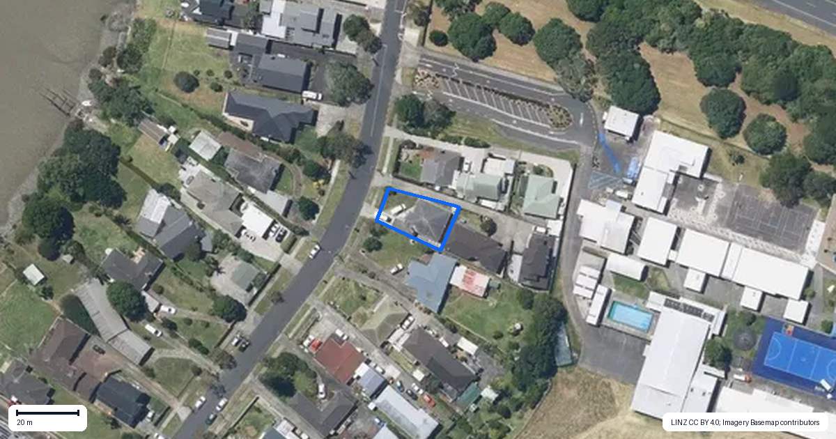 Property context map for 34 Millen Avenue, Pakuranga, Auckland