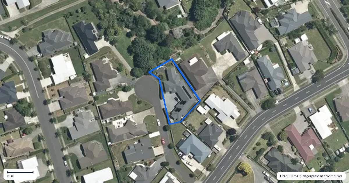 Property context map for 2 Dornoch Lane, Morrinsville