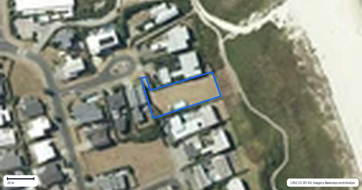Property context map for 8 Taiawa Place, Omaha