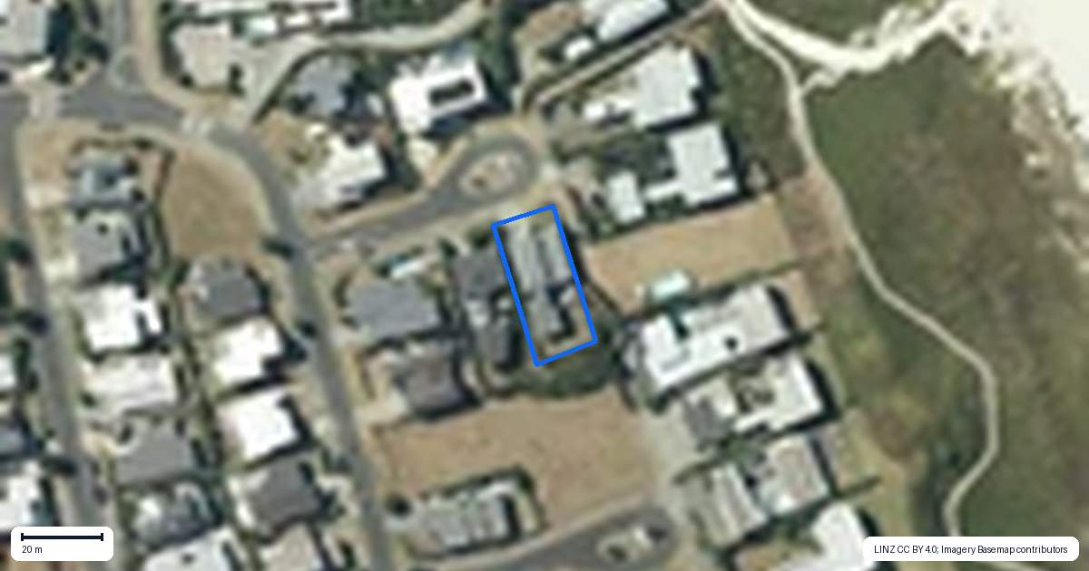 Property context map for 6 Taiawa Place, Omaha