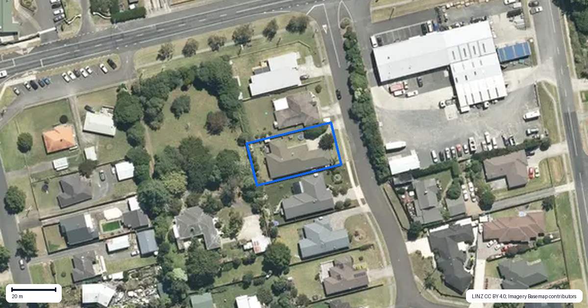 Property context map for 6 Merlot Place, Te Kauwhata