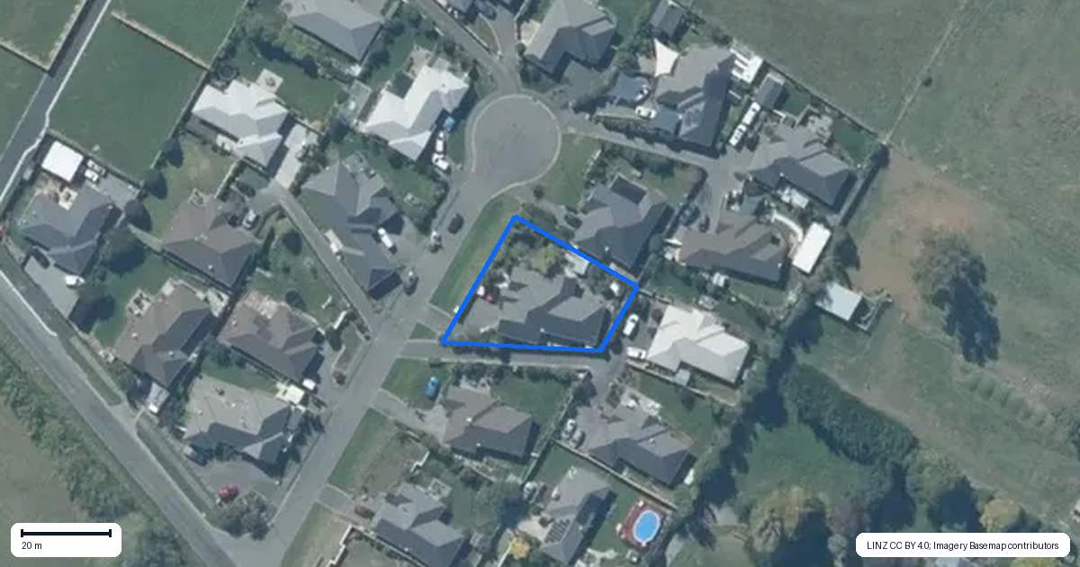 Property context map for 10 Greenan Place, Doyleston