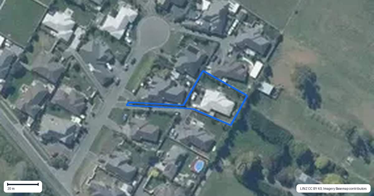Property context map for 8B Greenan Place, Doyleston