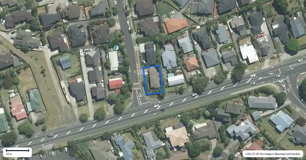 Property context map for 1 Mana Lane, Pinehill, Auckland