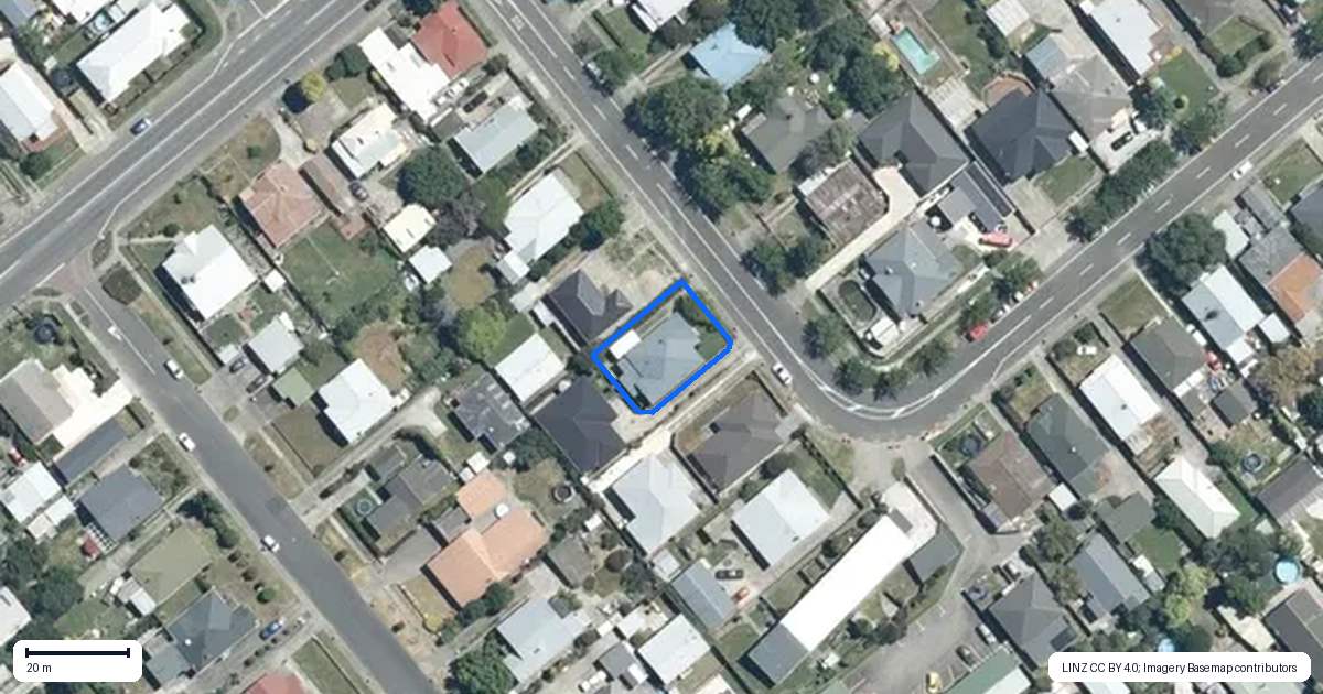 Property context map for 607 Maddison Street, Akina, Hastings