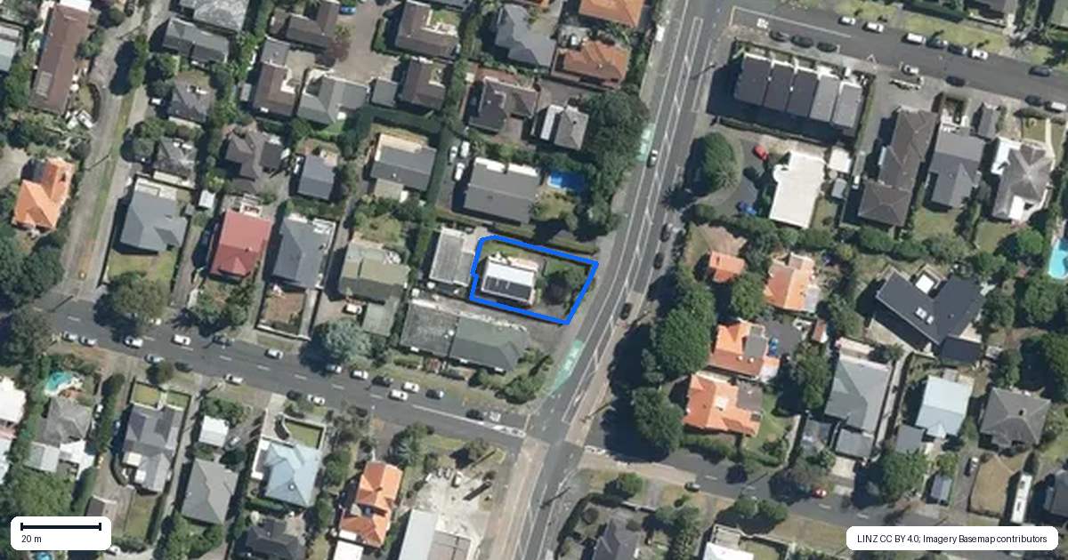 Property context map for 917 Mount Eden Road, Mount Eden, Auckland