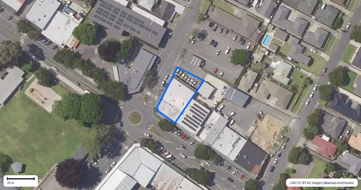 Property context map for 157 Chadwick Road, Greerton, Tauranga