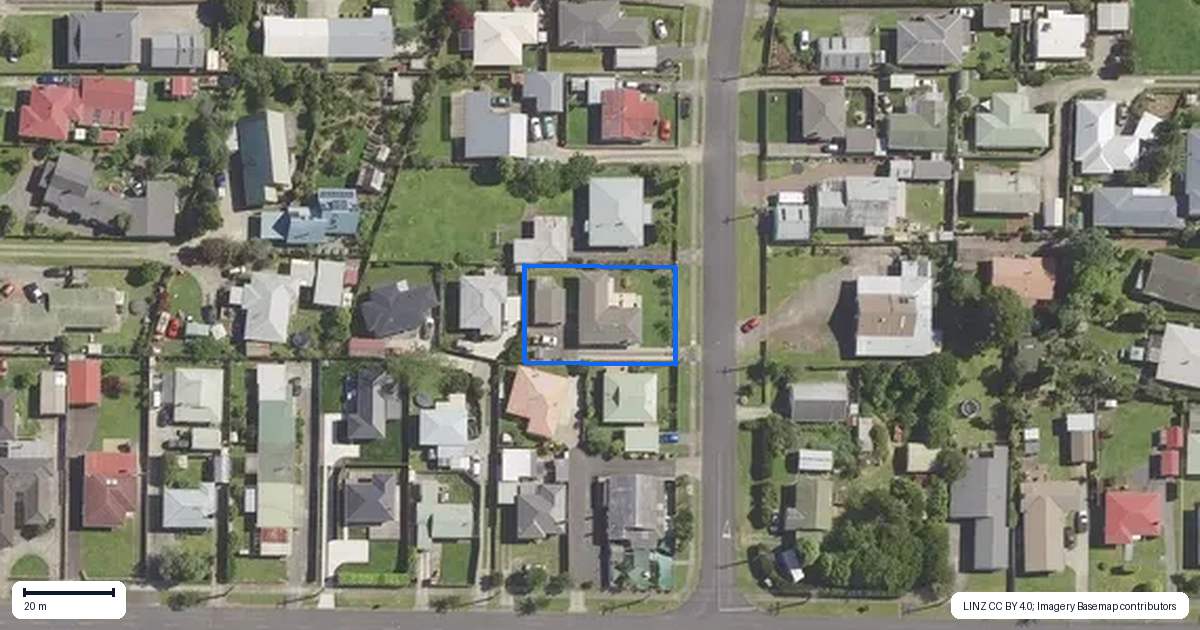 Property context map for 4 Polley Crescent, Katikati