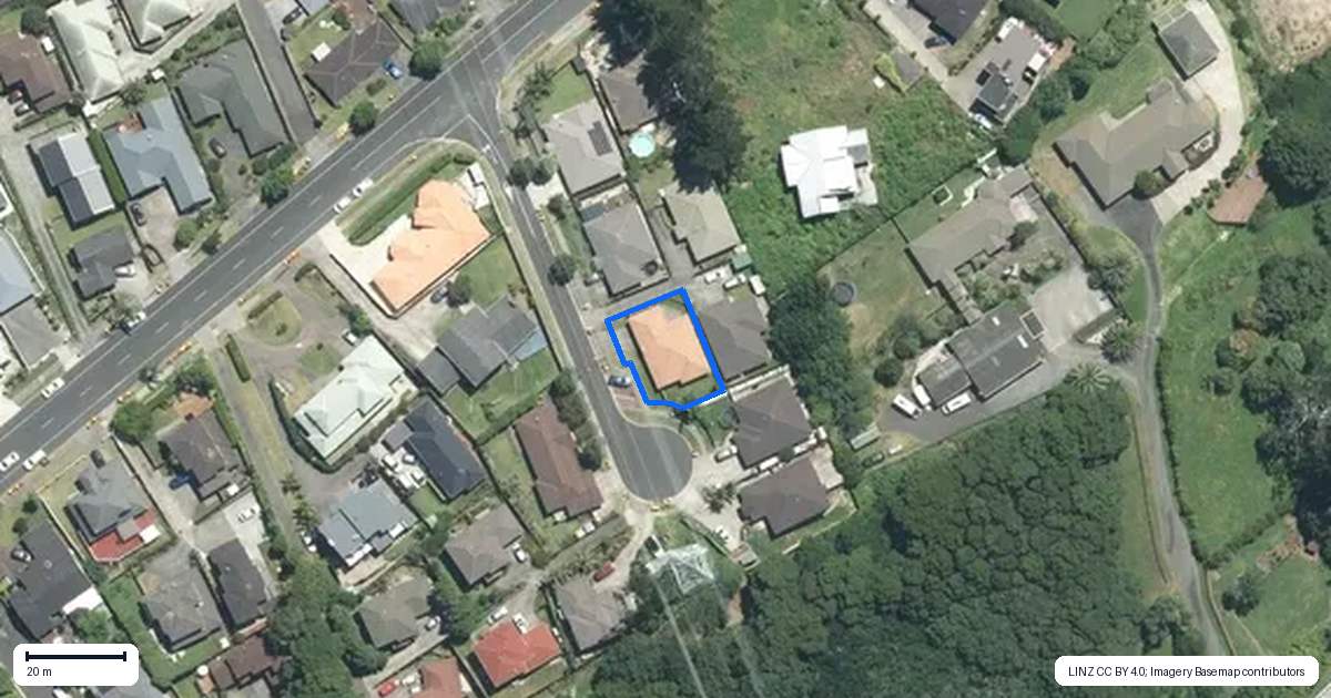 Property context map for 10 Richard Halse Drive, Manurewa, Auckland