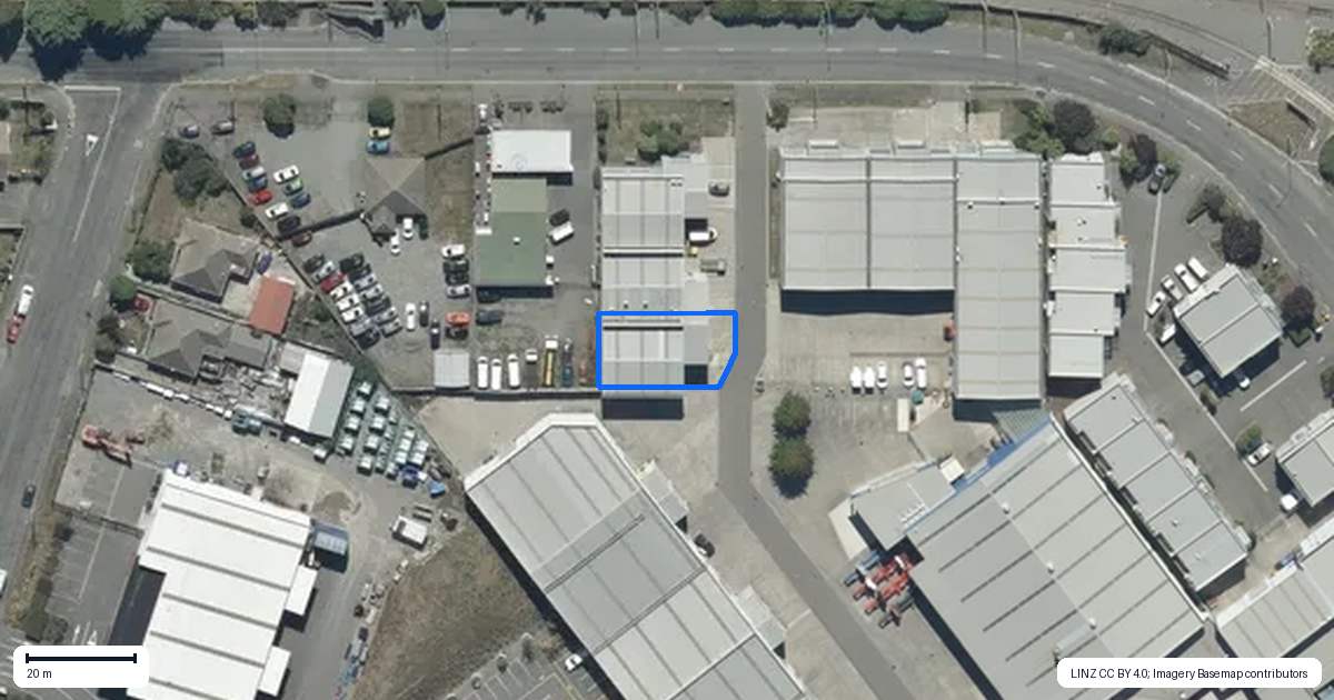 Property context map for 32B Hayton Road, Wigram, Christchurch