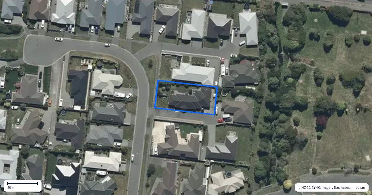 Property context map for 10 Flaxon Place, Burwood, Christchurch