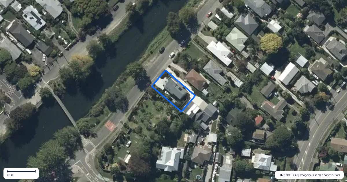 Property context map for 89 Clarendon Terrace, Woolston, Christchurch