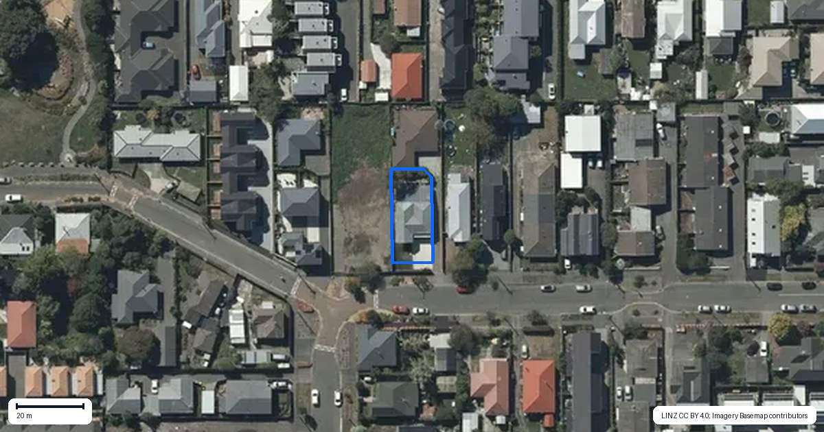Property context map for 69 Ruskin Street, Addington, Christchurch