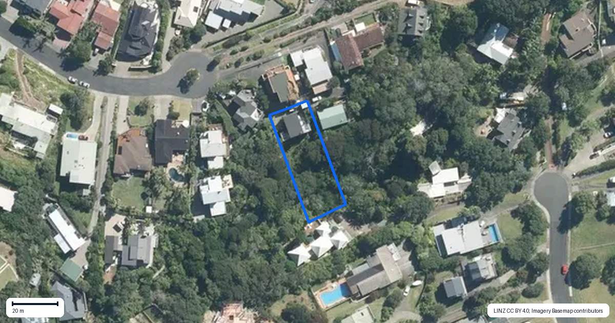 Property context map for 33 Durness Place, Red Beach, Whangaparaoa
