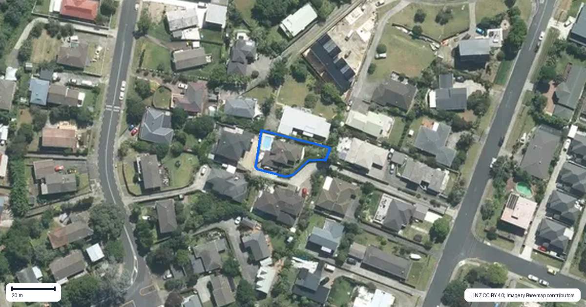Property context map for 3 Tainui Street, Torbay, Auckland