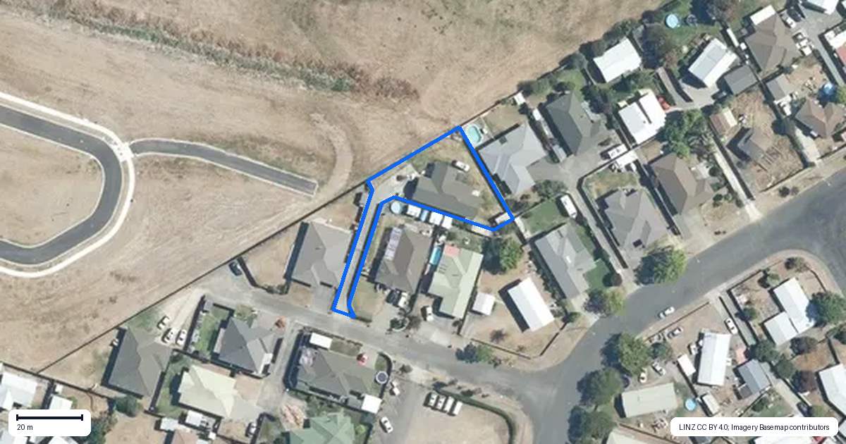 Property context map for 8 Prestige Place, Flaxmere, Hastings