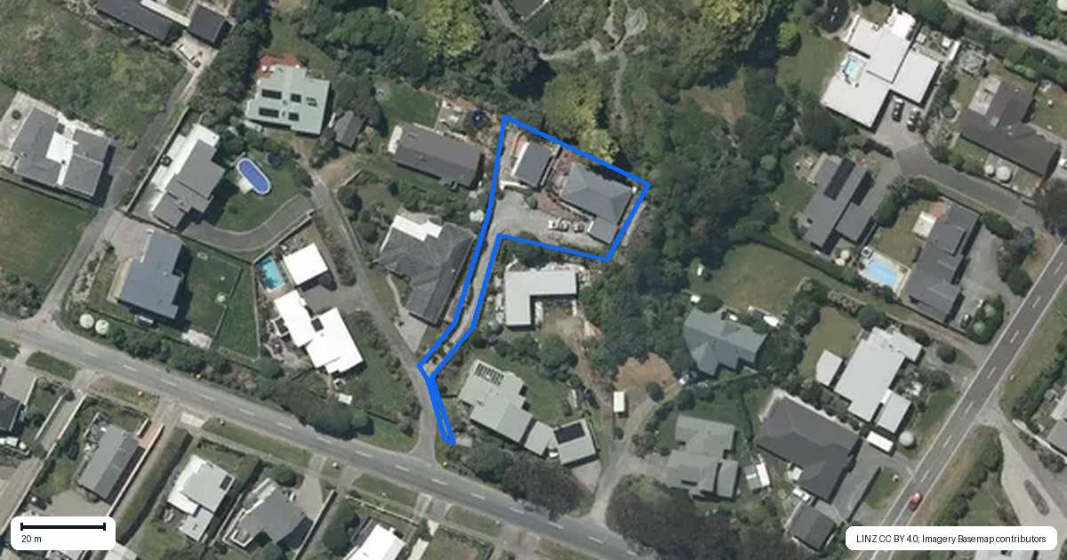Property context map for 276 Peka Peka Road, Peka Peka, Waikanae
