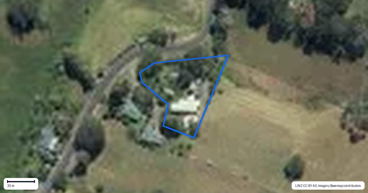 Property context map for 16 Coulter Road, Swanson, Auckland