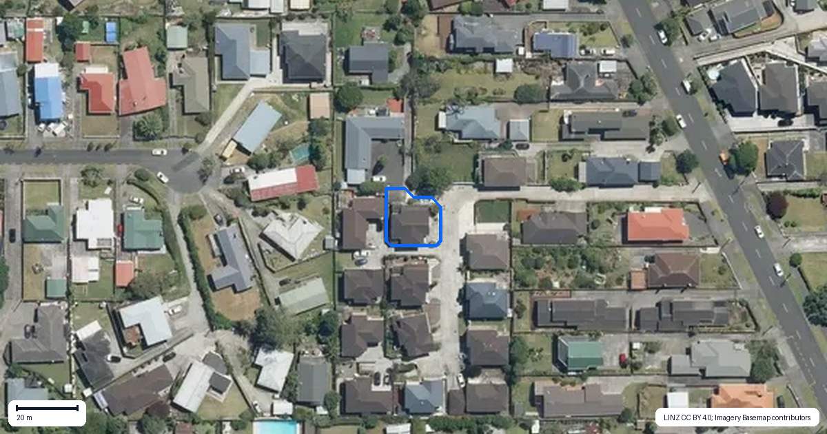 Property context map for 145A Taylor Street, Blockhouse Bay, Auckland