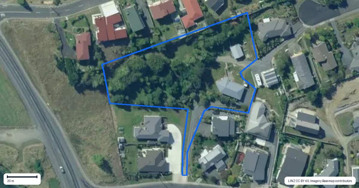 Property context map for 5 Ipswich Street, Balclutha