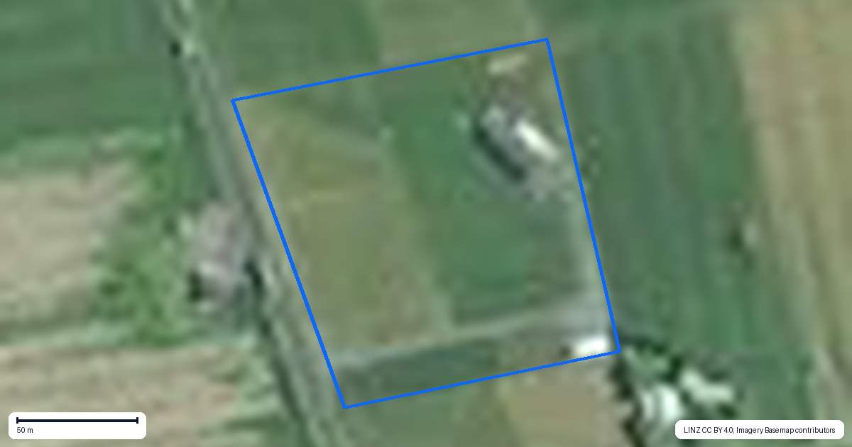 Property context map for 275 Hauraki Road, Orongo, Thames