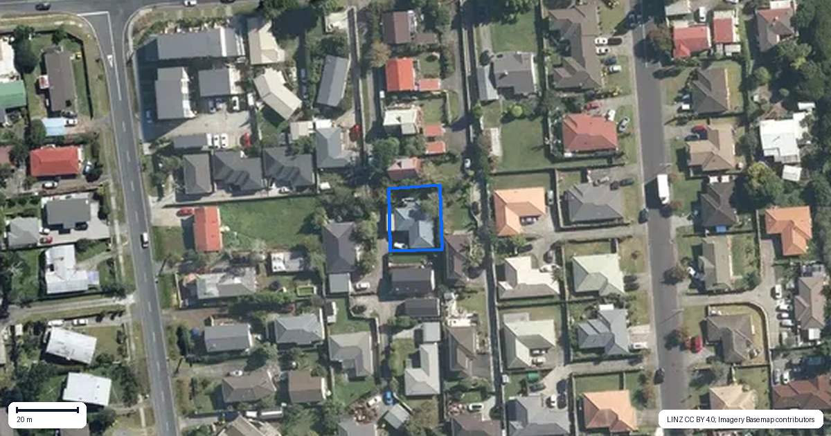 Property context map for 114C Pooks Road, Ranui, Auckland