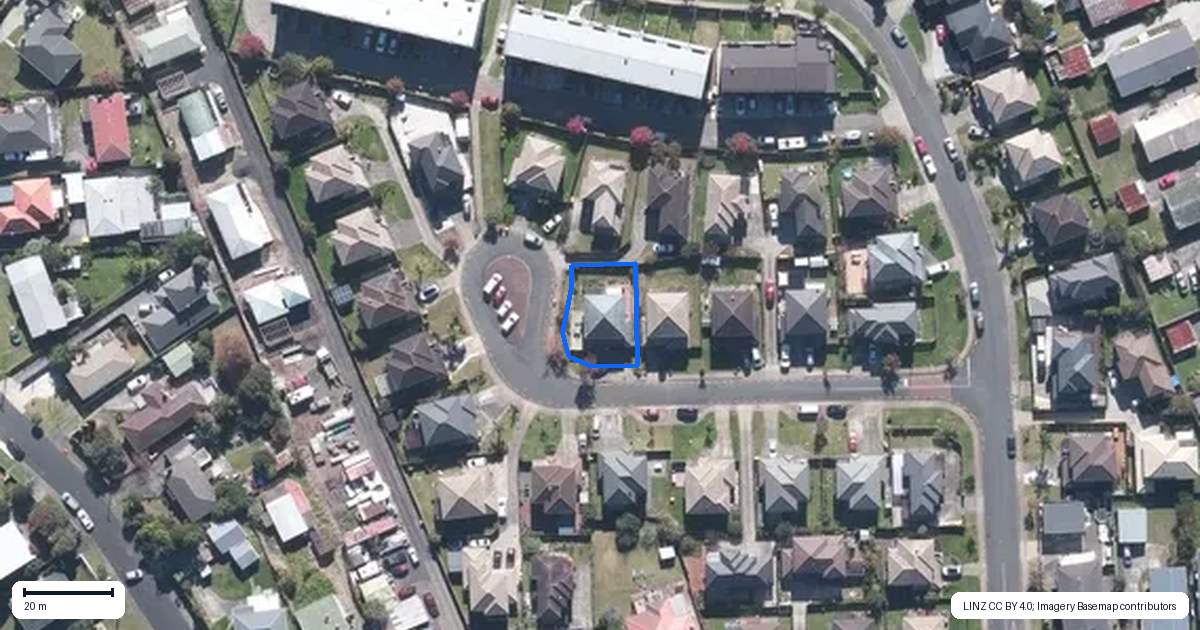 Property context map for 13 Merlot Way, Te Atatu South, Auckland