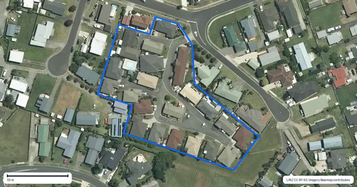 Property context map for 24/2 Mayfair Close, Whitianga