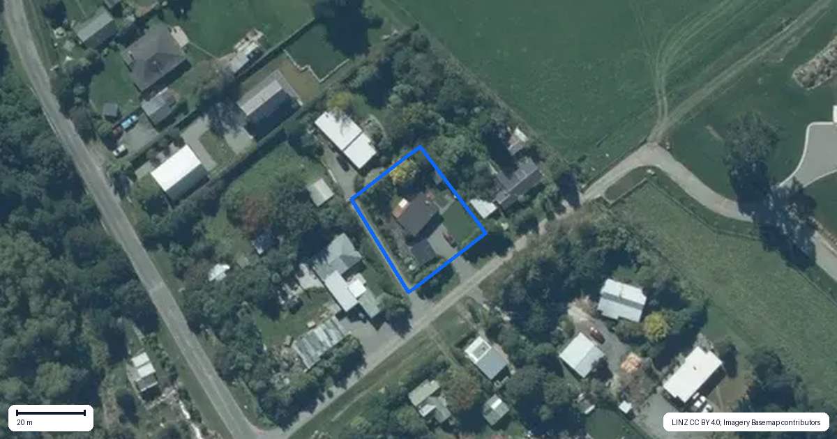 Property context map for 3 Farr Street, Whitecliffs, Glentunnel