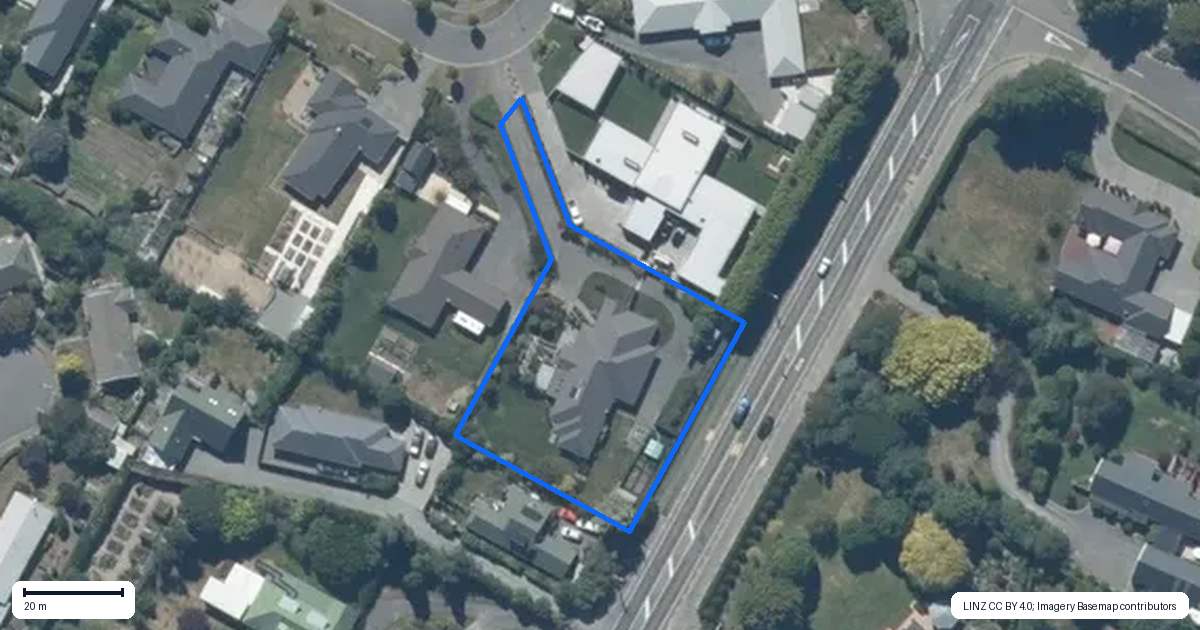 Property context map for 9 Stables Drive, Lincoln