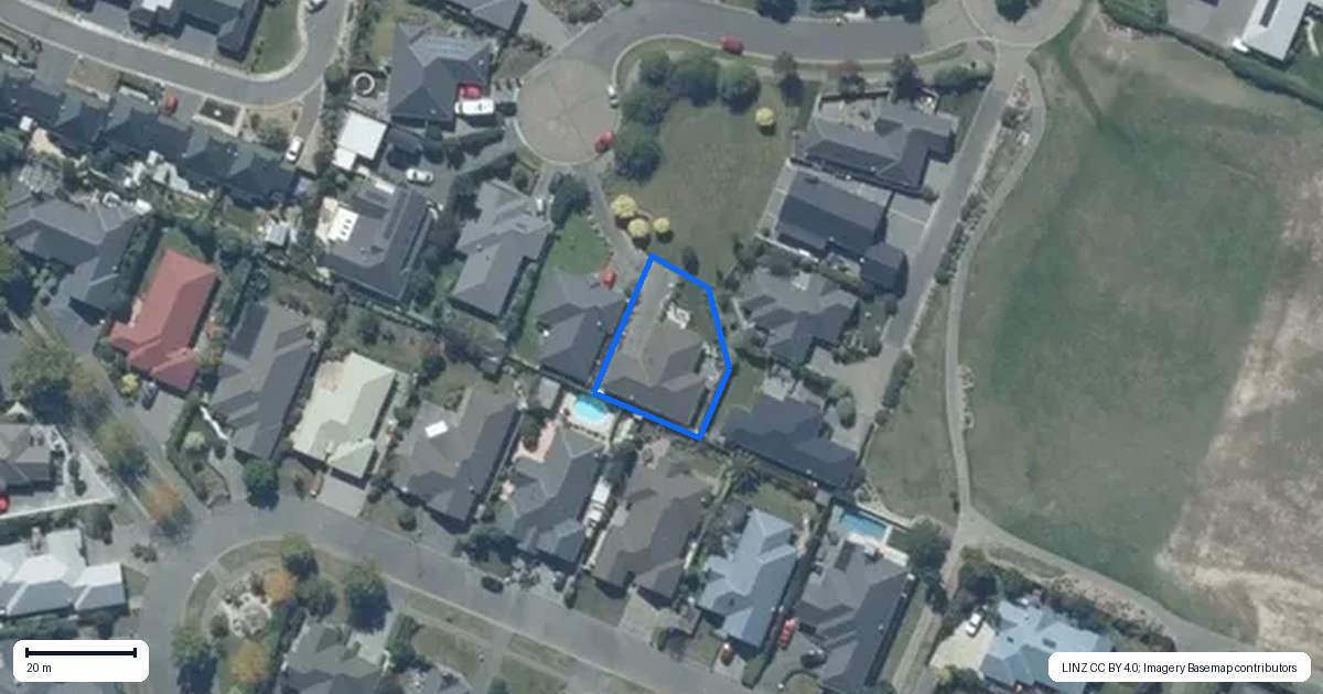 Property context map for 11A Duncanfields Place, Lincoln
