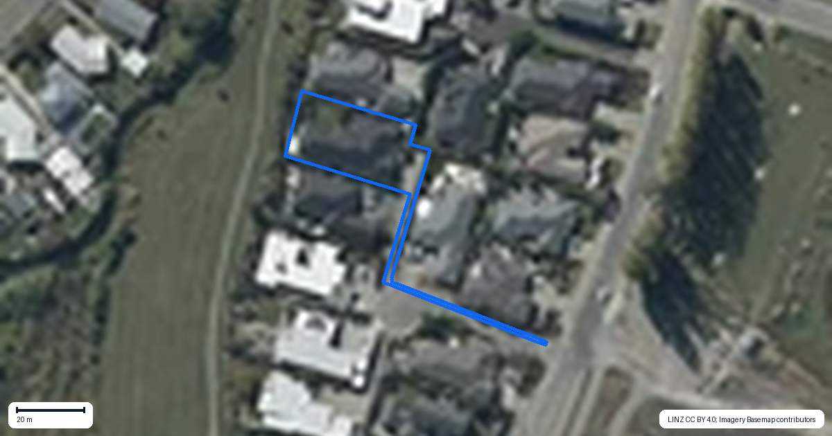 Property context map for 5 Dalweny Lane, Cracroft, Christchurch
