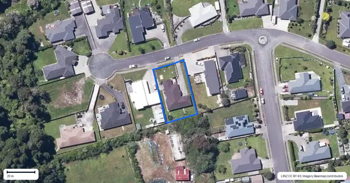 Property context map for 8 Kawatiri Place, Westport