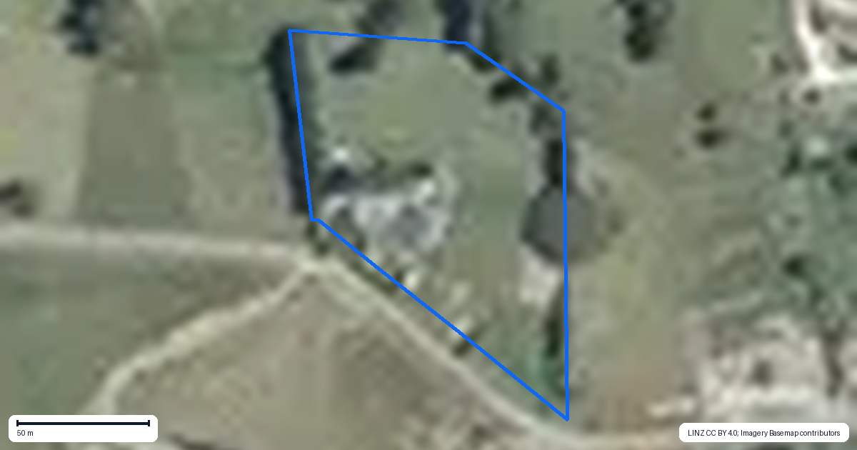 Property context map for 74 Kimber Street, Halcombe