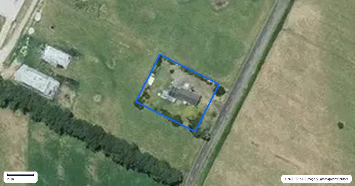 Property context map for 127 Otakiri Soldiers Road, Otakiri, Whakatane